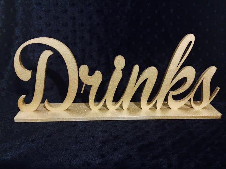 Drinks Sign