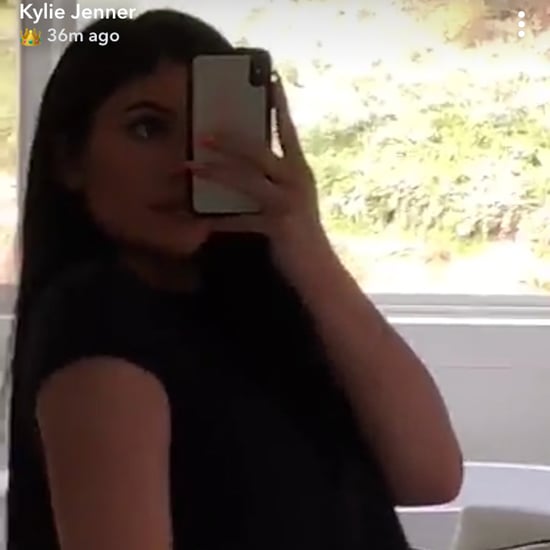 Kylie Jenner Snapchat Photo After Giving Birth 2018