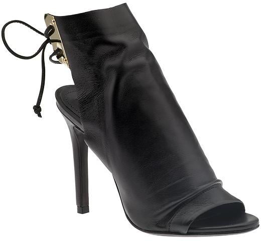 Schutz Open-Toe Bootie