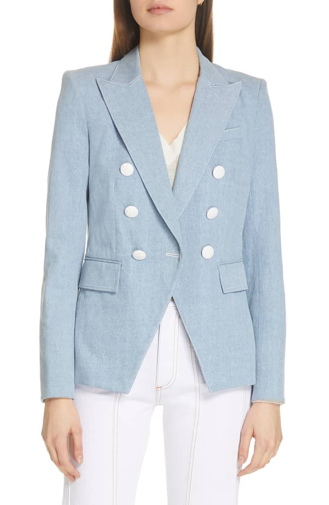 Veronica Beard Miller Denim Dickey Jacket