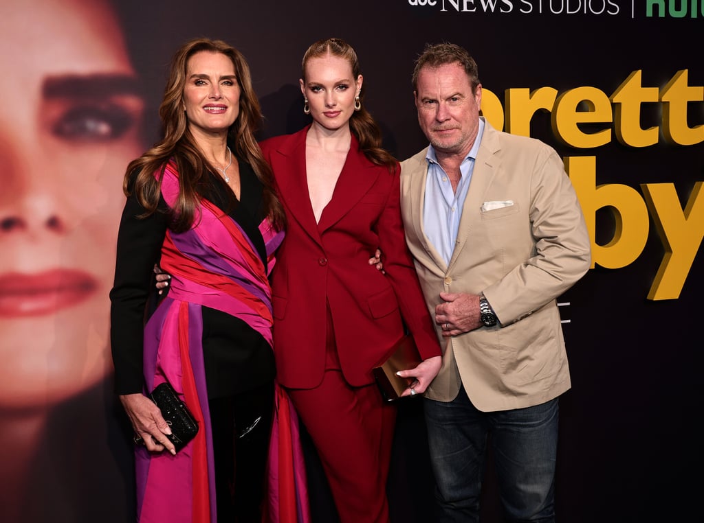 Brooke Shields, Chris Henchy, and Grier Henchy at the "Pretty Baby" Premiere