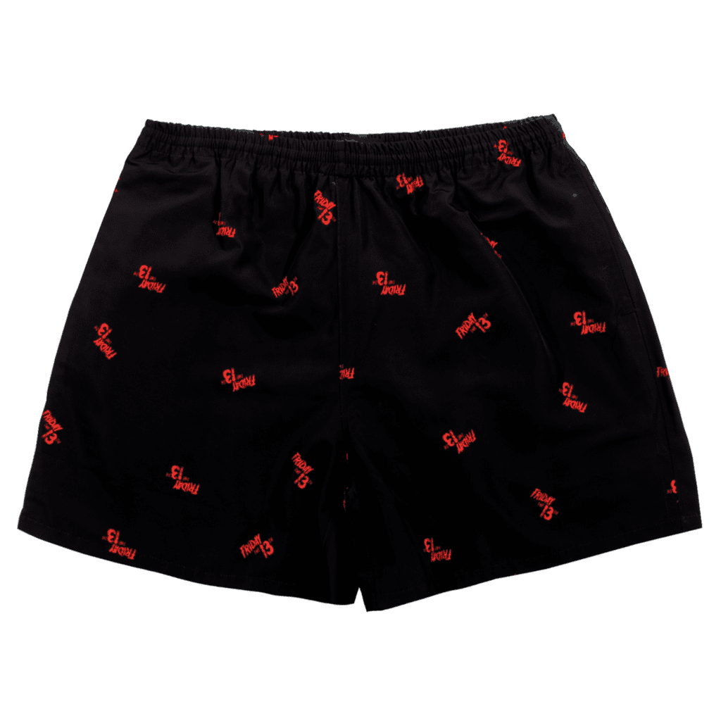 Dumbgood Friday the 13th Repeat Logo Shorts