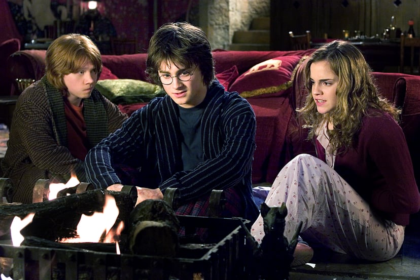 HARRY POTTER AND THE GOBLET OF FIRE, Rupert Grint, daniel Radcliffe, Emma Watson, 2005, (c) Warner Brothers/courtesy Everett Collection