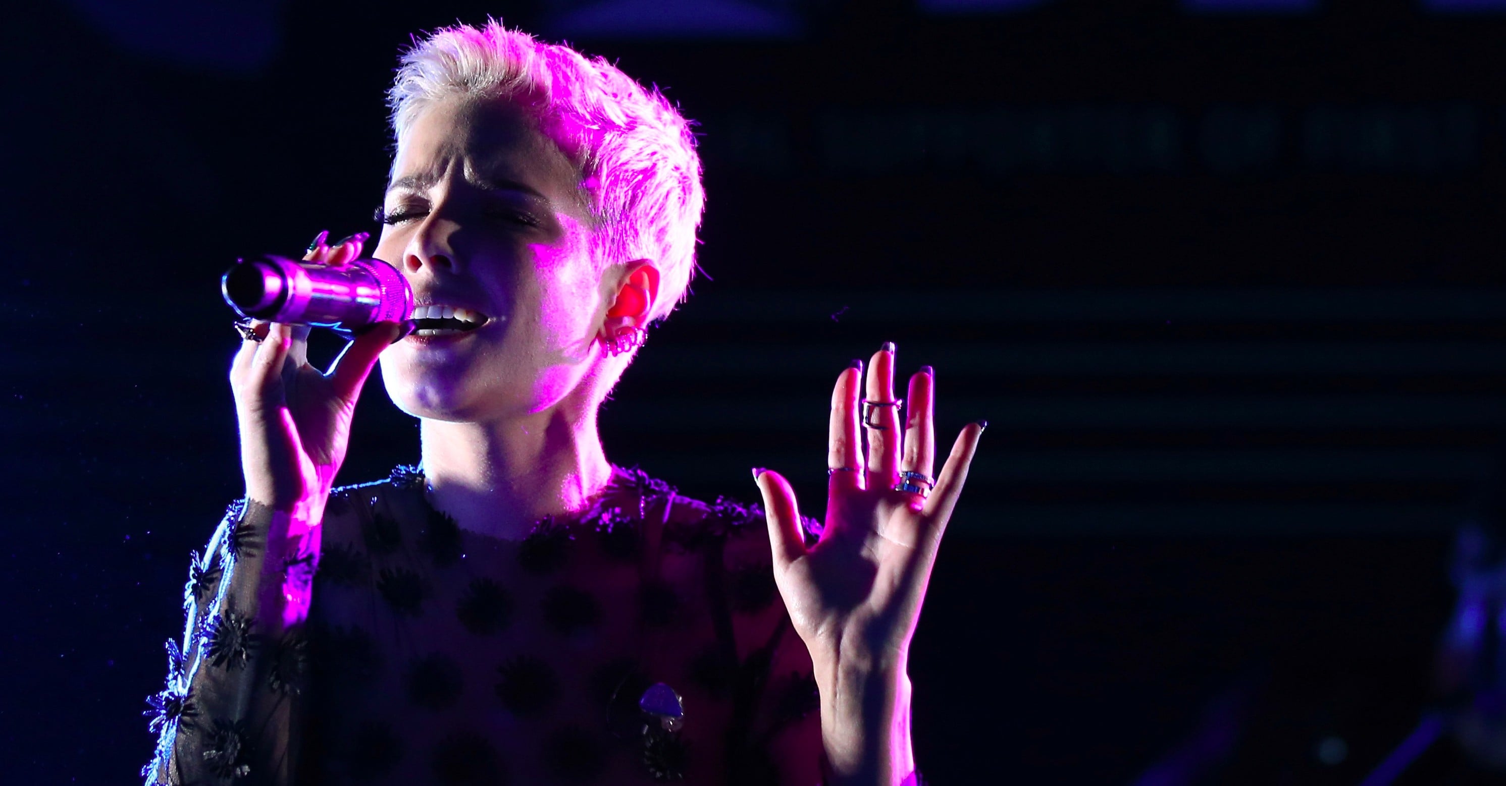 Halsey "Eyes Closed" POPSUGAR Entertainment