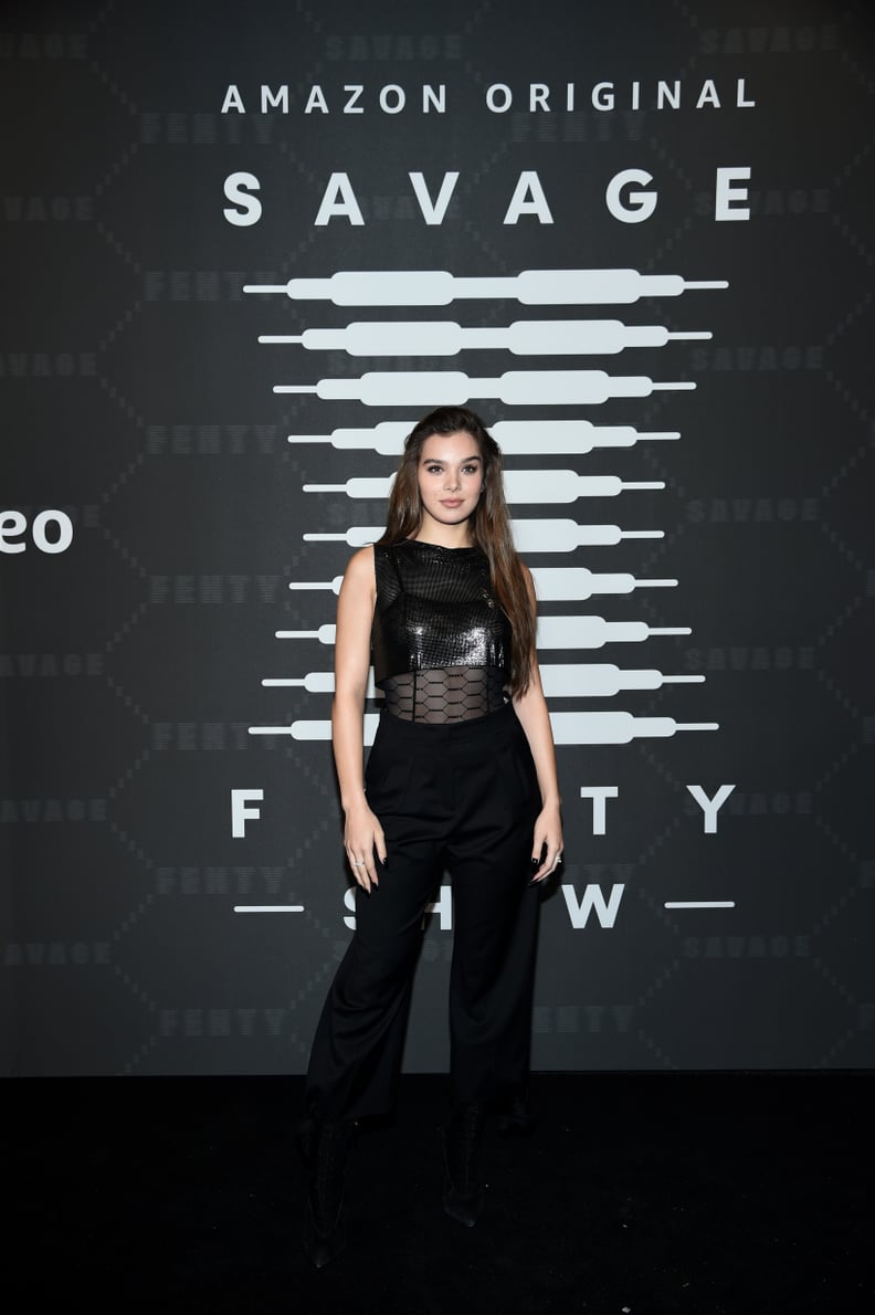 Hailee Steinfeld at the Savage x Fenty New York Fashion Week Show