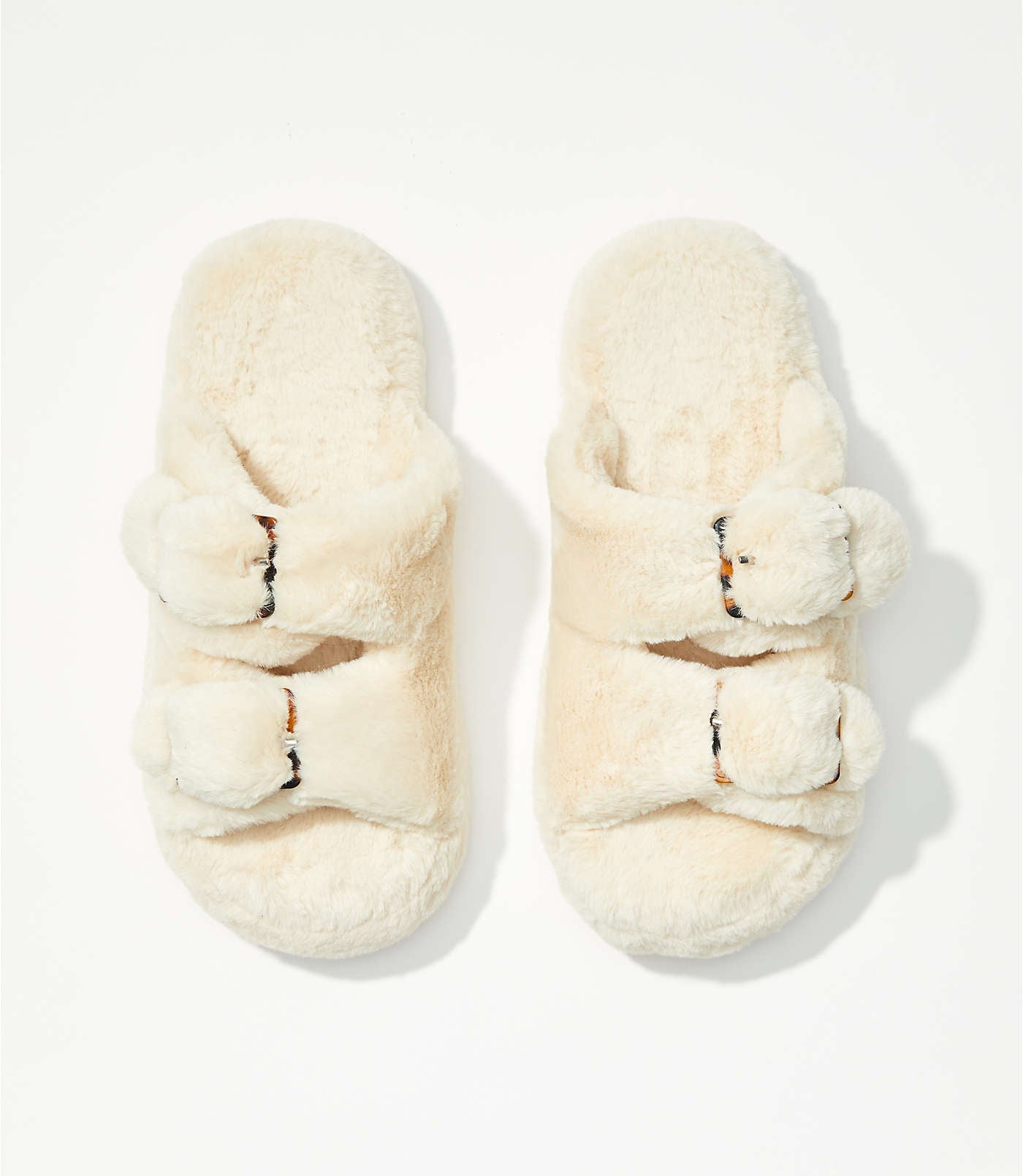 Loft Faux Fur Slide Slippers