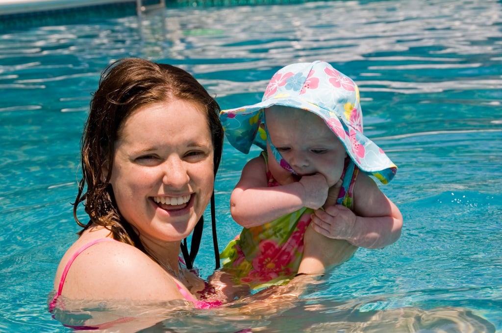 Moms at the Pool