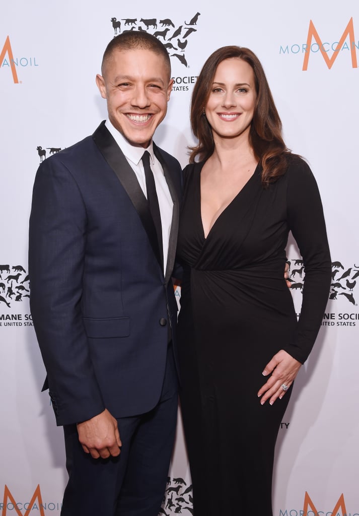 Theo Rossi and Meghan McDermott