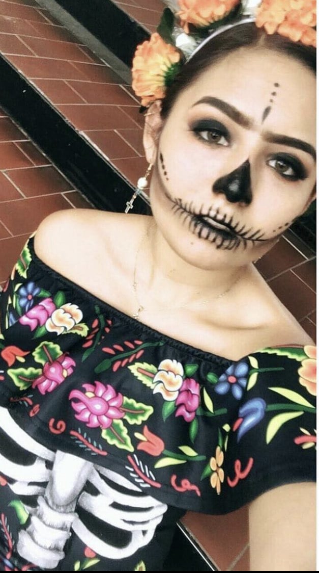 Día de los Muertos, Day of the Dead Makeup Ideas | POPSUGAR Beauty Photo 4