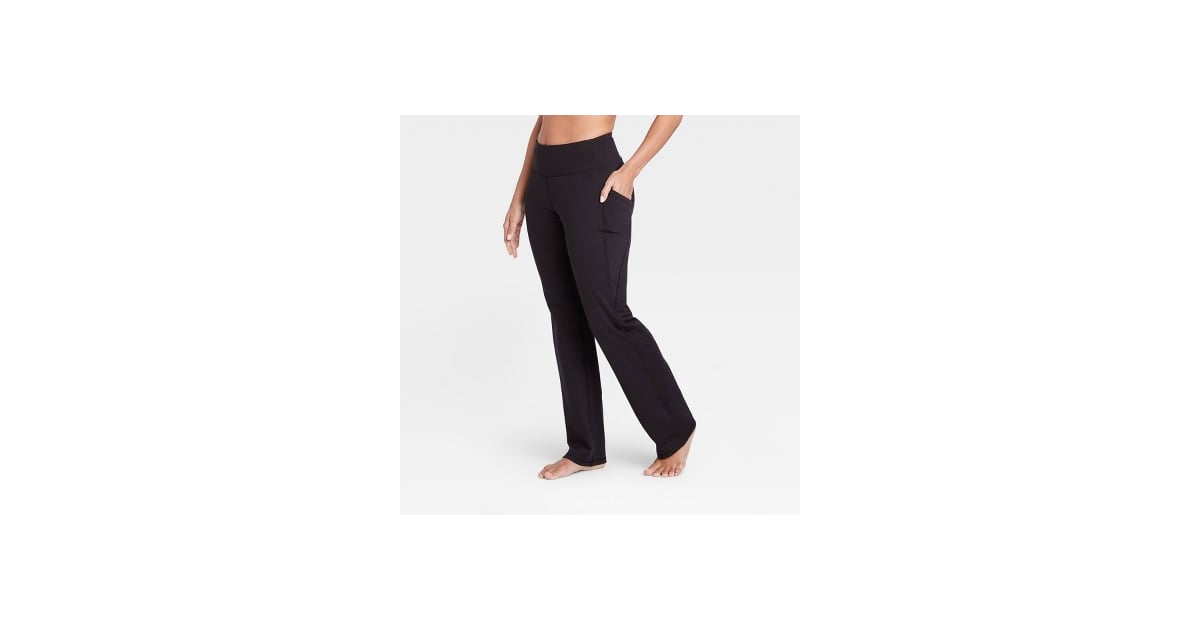 Yoga Pants All in Motion Contour Curvy HighWaisted Straight Leg Pants with Power Waist Best