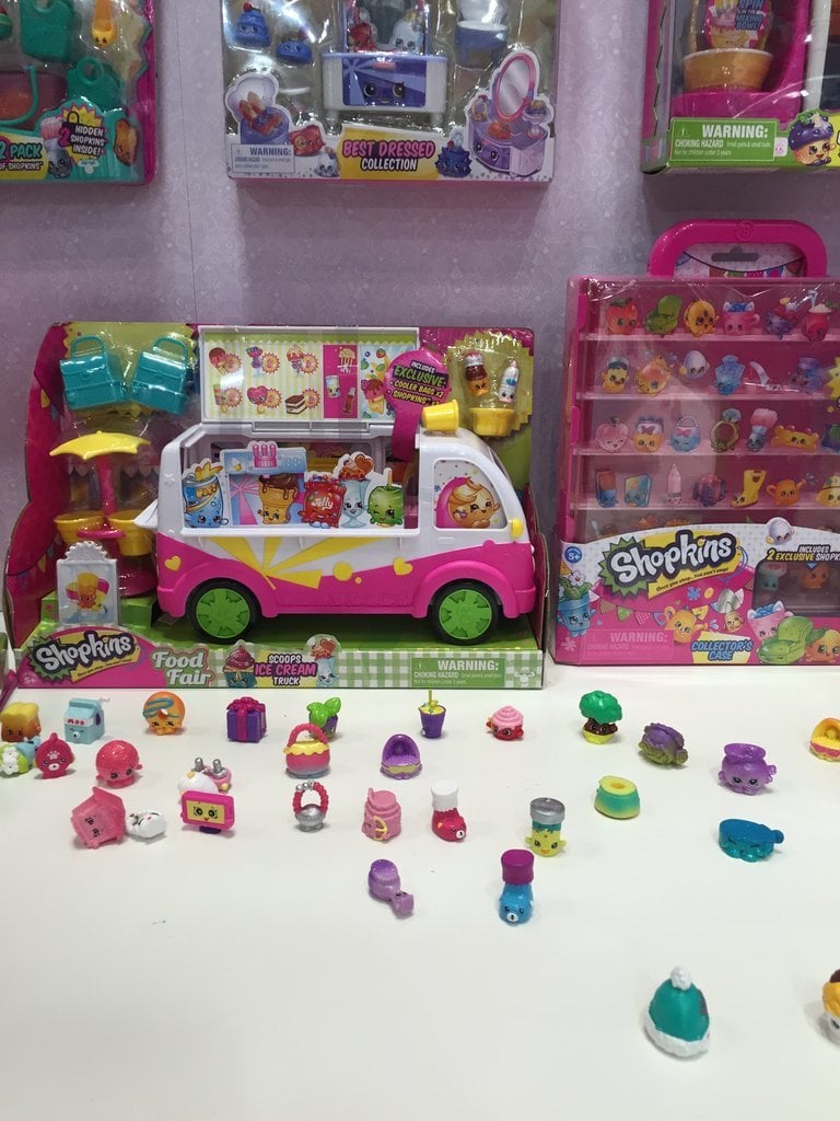 Available in the Fall, the Shopkins Food Fair Truck will give your kiddo's Shopkins characters a fun place to hang out — it comes with the food truck, a mini table and chairs, and four mix-and-match figures.