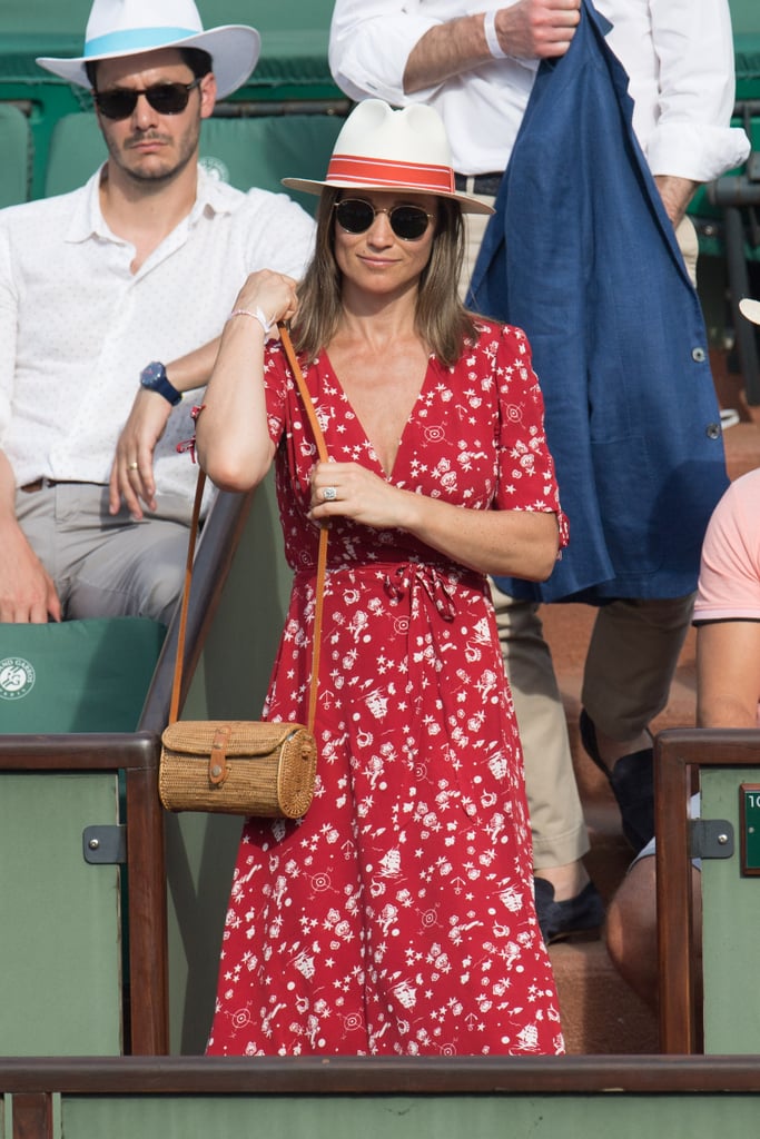 Pippa Middleton Red Ralph Lauren Dress