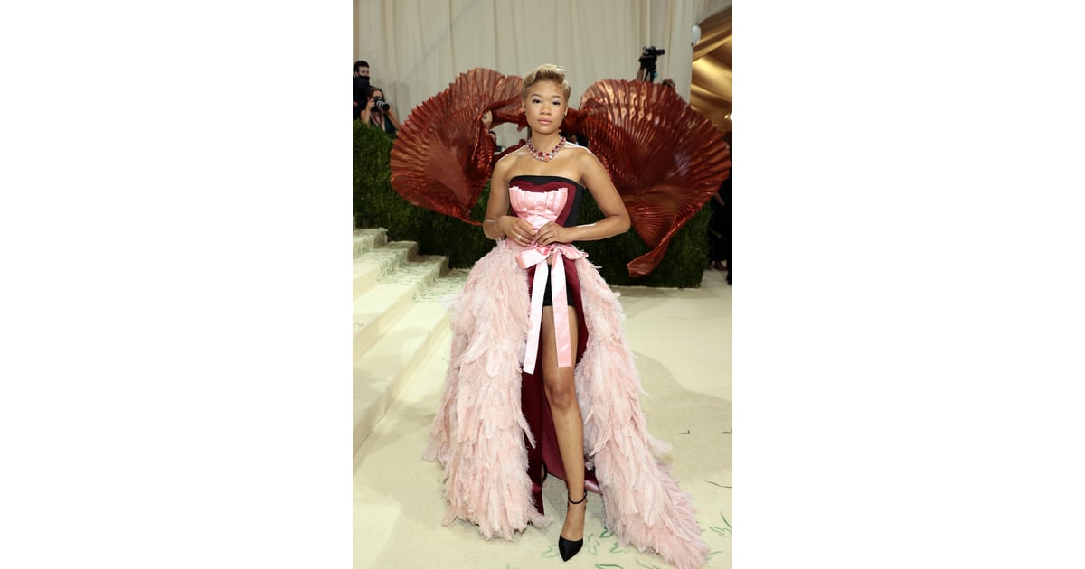 Storm Reid at the 2021 Met Gala | See Every Look From the Met Gala Red