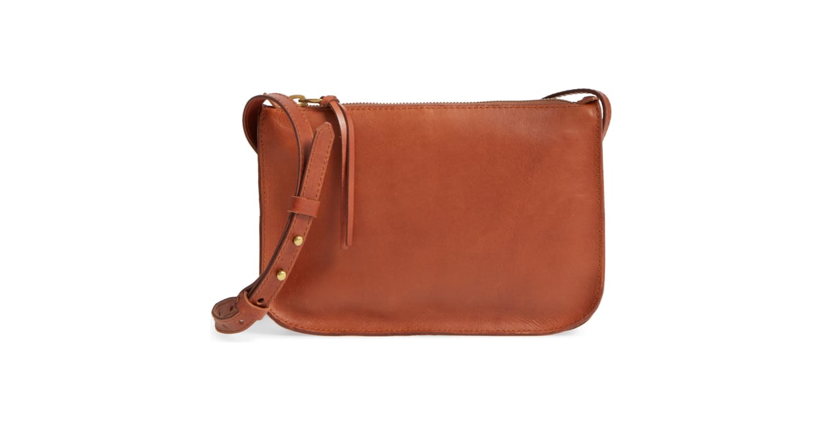 Madewell The Simple Leather Crossbody Bag | The Best Classic Bags Under $100 | POPSUGAR Fashion ...