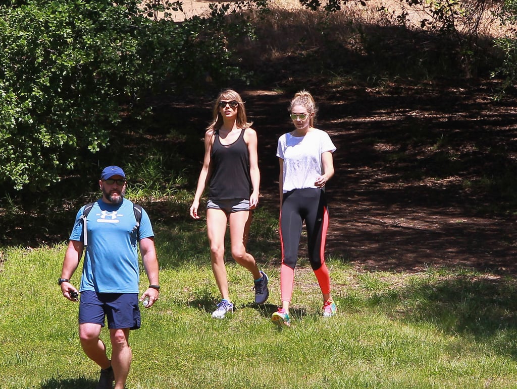 Gigi Hadid Hiking With Taylor Swift After Breakup | Photos
