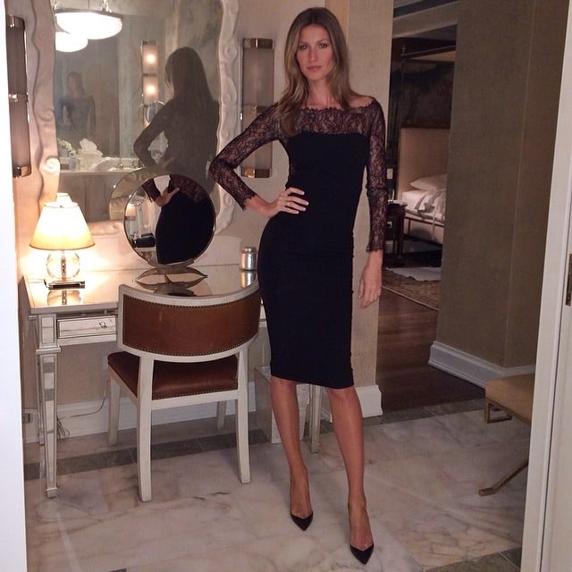 Gisele Bündchen struck a pose before heading to a Fashion Week event in NYC.
Source: Instagram user giseleofficial