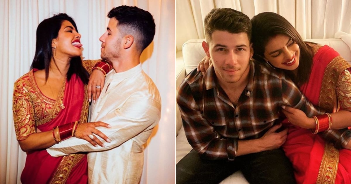 Priyanka Chopra and Nick Jonas Celebrate First Karva ...
