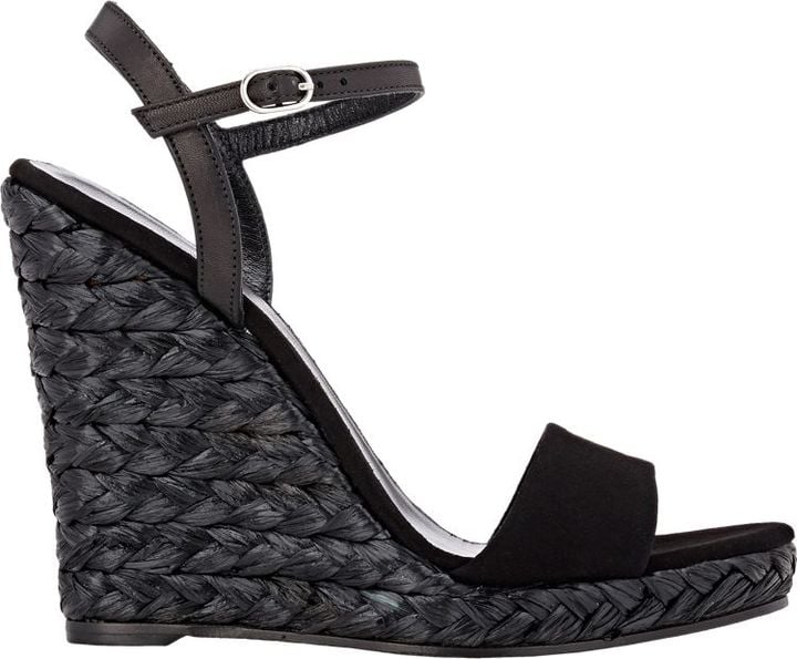 Barneys New York Women's Fania Wedge Sandals-Black ($250)