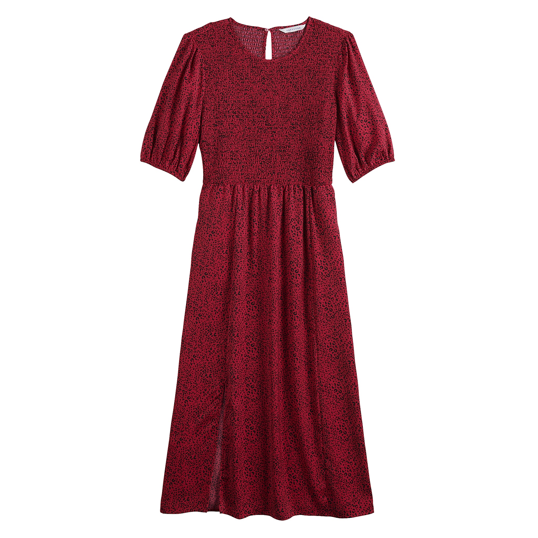 Popsugar printed midi best sale dress