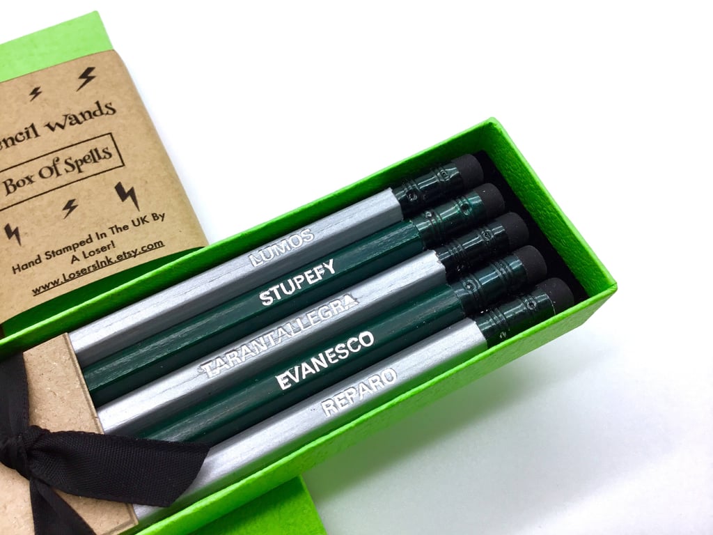 Harry Potter Spell Pencils ($14)