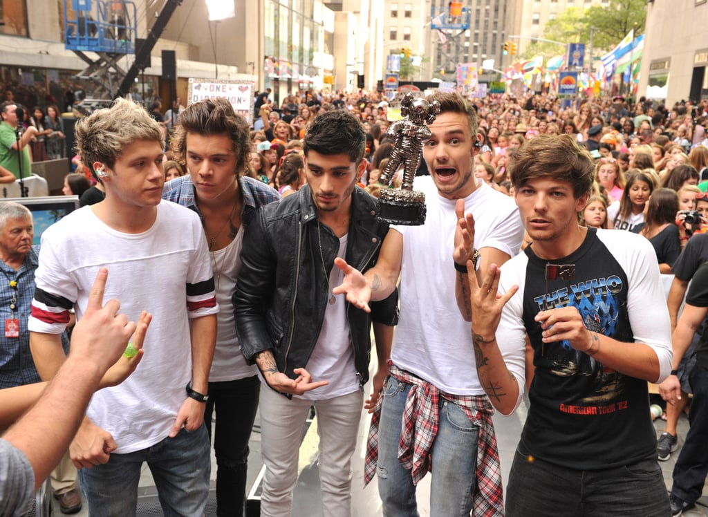 One Direction Performing on Today in 2013