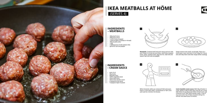 Ikeas Meatballs And Creamy Sauce Recipe Popsugar Food Uk