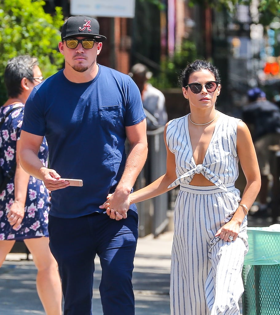 Channing and Jenna Dewan Tatum Holding Hands in NYC
