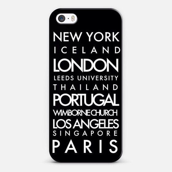 Personalize your destination with this simple iPhone case ($13).
