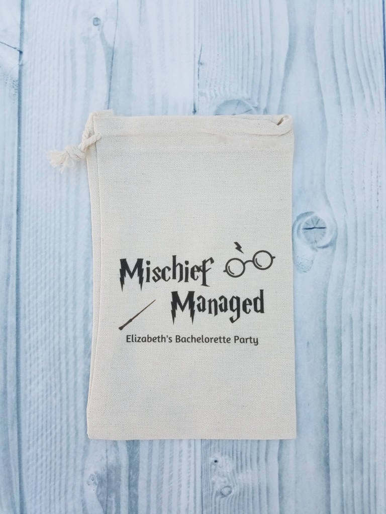 Mischief Managed Party Favour Bags