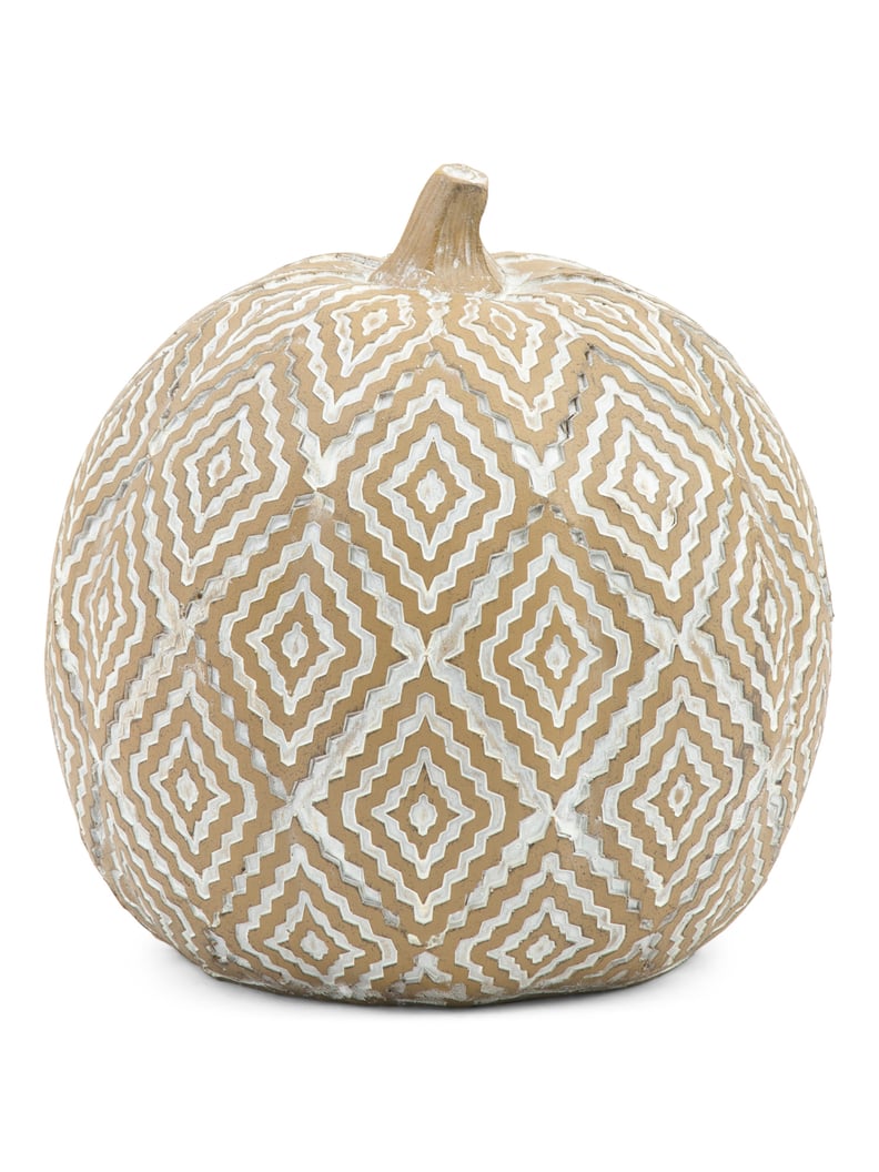 Textured Resin Pumpkin