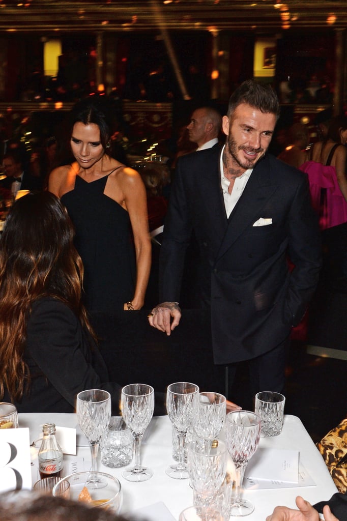 David and Victoria Beckham British Fashion Awards 2018