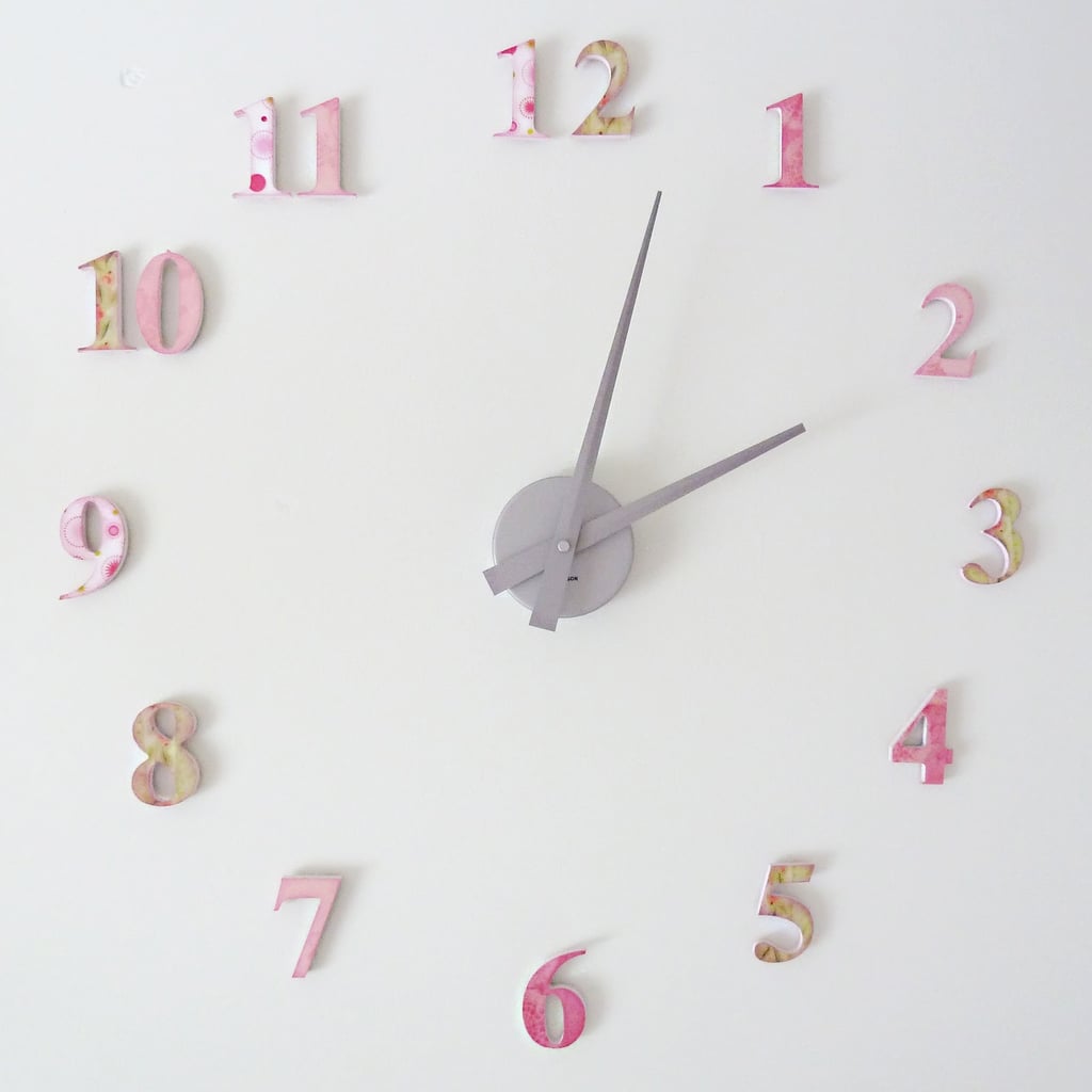A Floating Wall Clock