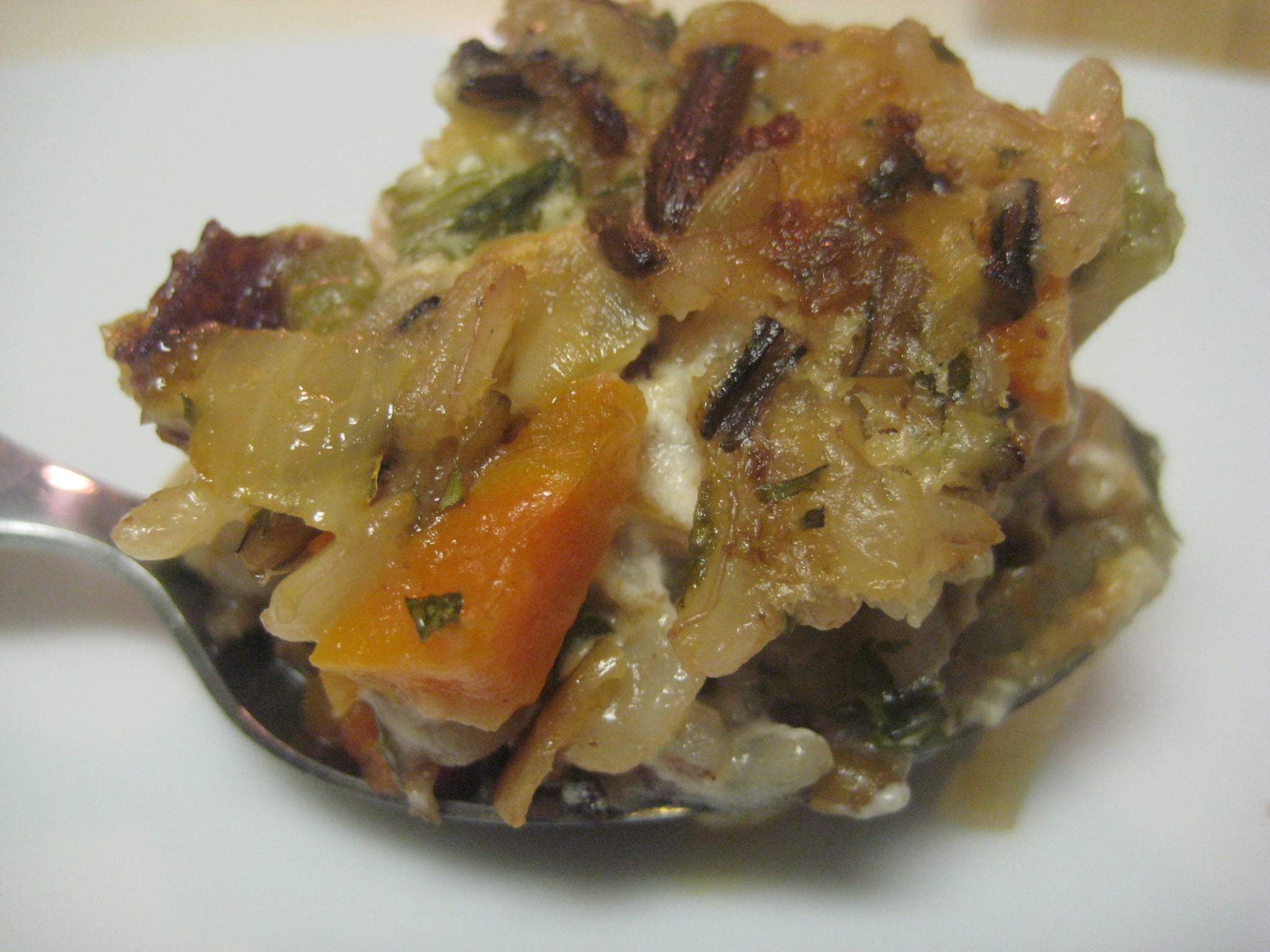 The Amazing Rice Wild Rice and Goat Cheese Stuffing POPSUGAR Food