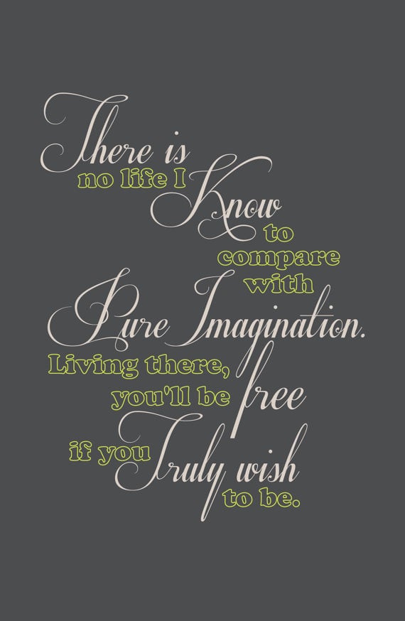 using their imaginations
