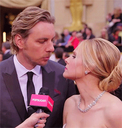 When They Happily Made Out on the Oscars Red Carpet