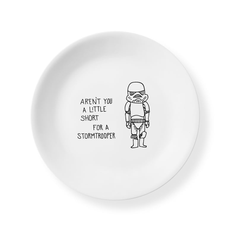Corelle 8.5" Salad Plate: Star Wars — Stormtrooper