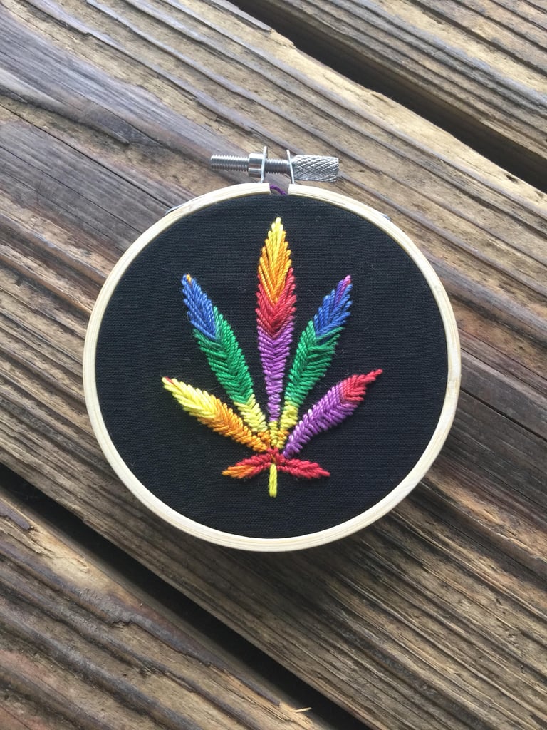 Rainbow Pot Leaf