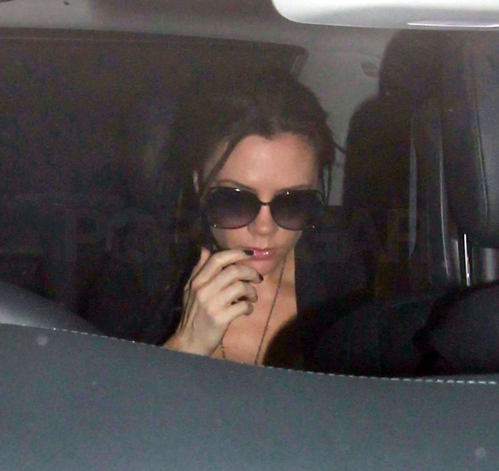 Victoria Beckham arrived at her management's offices in London today. Like several other designers before her, Victoria is a working mum-to-be. It's business as usual for the pregnant star, who's busy preparing for New York Fashion Week next month. She's also given us a sneak peek at her new sunglasses collection. Victoria's Spice Girls pals have congratulated her on her baby news, and she's been spending time with family while David trains with Spurs. Several other stars have revaled they're expecting: which announcement surprised you most?