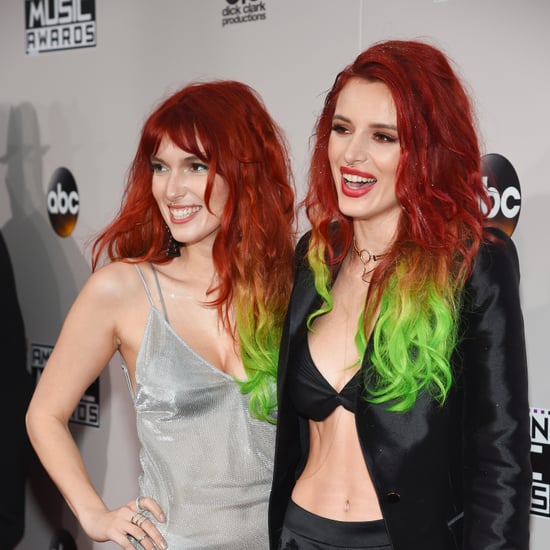 Bella Thorne's Rainbow Hair at the American Music Awards