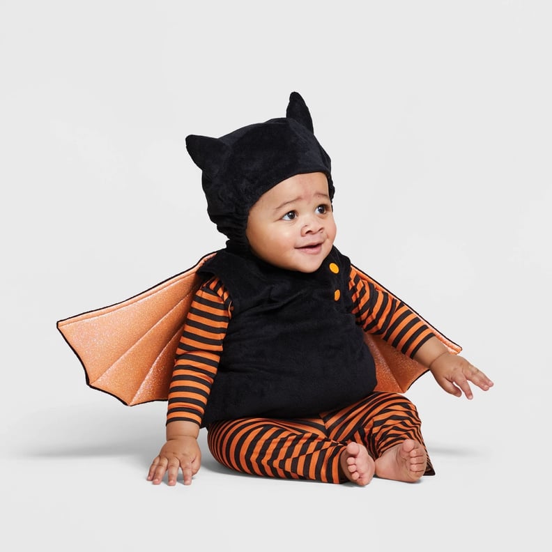 Baby Plush Bat Halloween Costume Vest