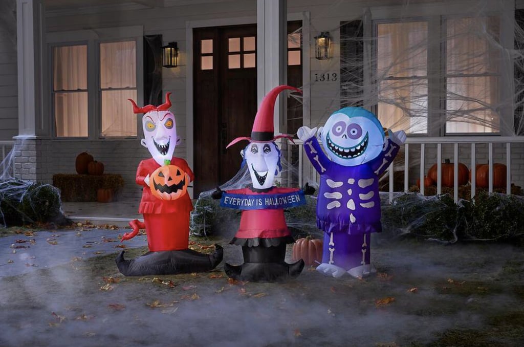 Lock, Shock, and Barrel Disney Halloween Inflatable Pack Home Depot