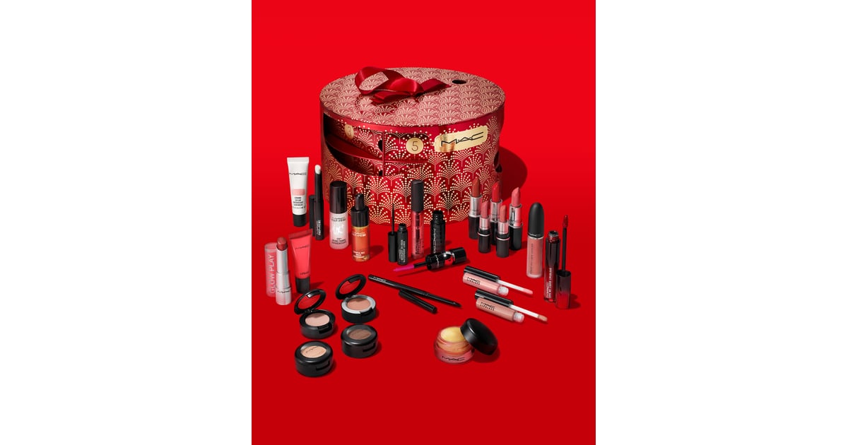 Best Beauty Advent Calendars: MAC Cosmetics Bursting With Surprises Advent  Calendar | 28 Beauty Advent Calendars That Will Make You Feel Like a Kid  Again | POPSUGAR Beauty Photo 2