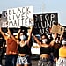 如何在黑人的寿命是一个盟友抗议