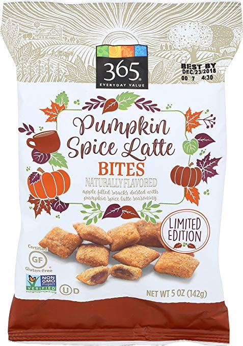 365 Everyday Value Pumpkin Spice Latte Bites ($4)