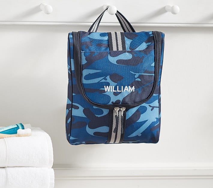 Navy Camo Toiletry Bag