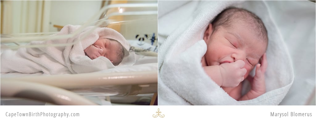 Birth Photos and Sibling Meeting Baby