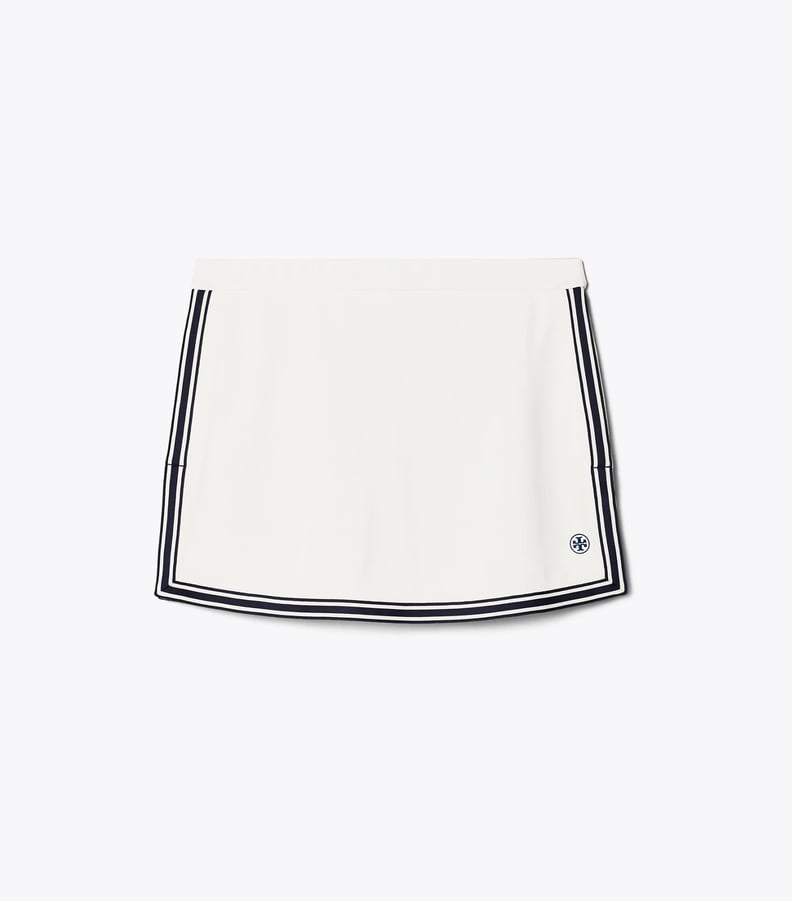 Athletic Skort- White & Black