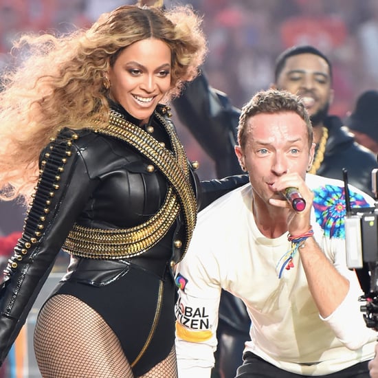 Beyonce Dancing to Coldplay Before Super Bowl Performance