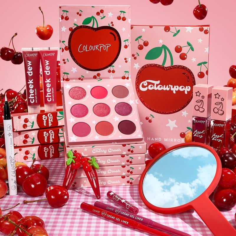 ColourPop Cherry Crush Full Makeup Collection Set