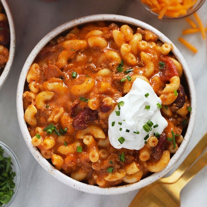 Chili Mac and Cheese